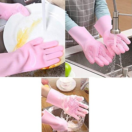 Silicone Washing Gloves